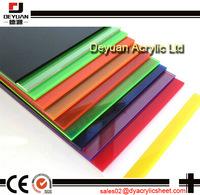 Tinted plexiglass sheet