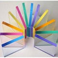 1 inch thick tinted plexiglass sheets