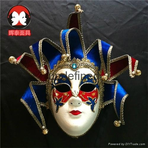 深圳面具廠家直銷威尼斯面具環保紙漿面具 2