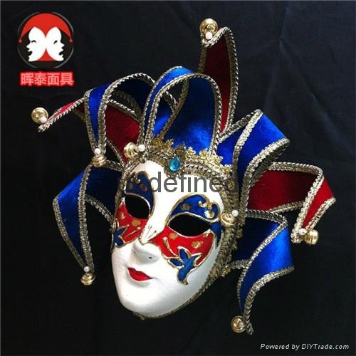 深圳面具廠家直銷威尼斯面具環保紙漿面具 3