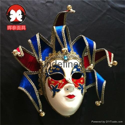 深圳面具廠家直銷威尼斯面具環保紙漿面具 4