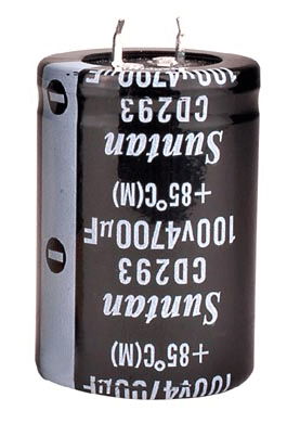 CD293 Aluminum Electrolytic Capacitors - Snap-in Type 5600uF 25V 2