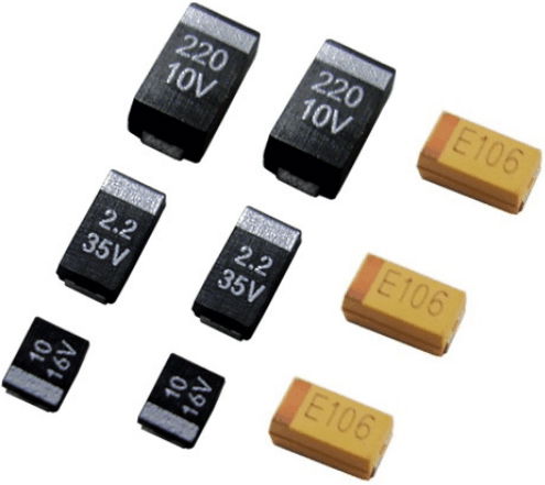 Chip Tantalum Capacitors - SMD 1uF 16V +/-10% 