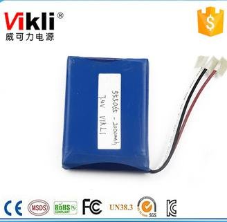 Wholesale Lithium Battery Pack 7.4V 2000mAh Lithium Polymer Battery