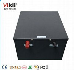 48V 140AH Lithium iron battery pack for