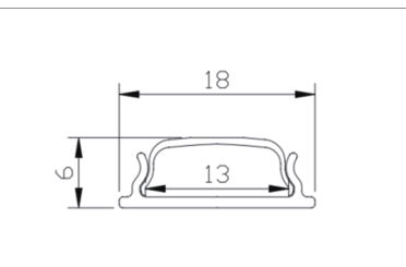 Bendable led aluminum profile 2