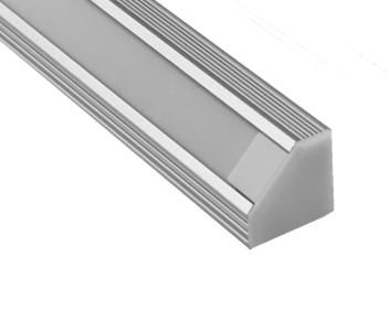 corner alu profile, 45° Led aluminum extrusion, Corner led linear