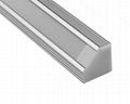 corner alu profile, 45° Led aluminum