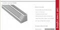 corner alu profile, 45° Led aluminum extrusion, Corner led linear 3