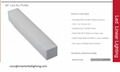 square led aluminium profile for led strip