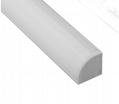 round corner led aluminum profile for led flexible strip