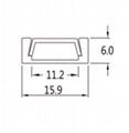 slim led aluminum extrusion for housing 2