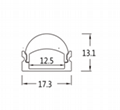 half circular alu profile 2