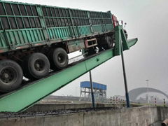 無基礎后翻式液壓卸車機銷售