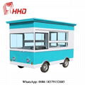 Factory Price luxury mobile electric  food truck ice cream cart 1