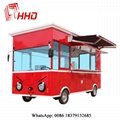 Factory Price luxury mobile electric  food truck ice cream cart 2