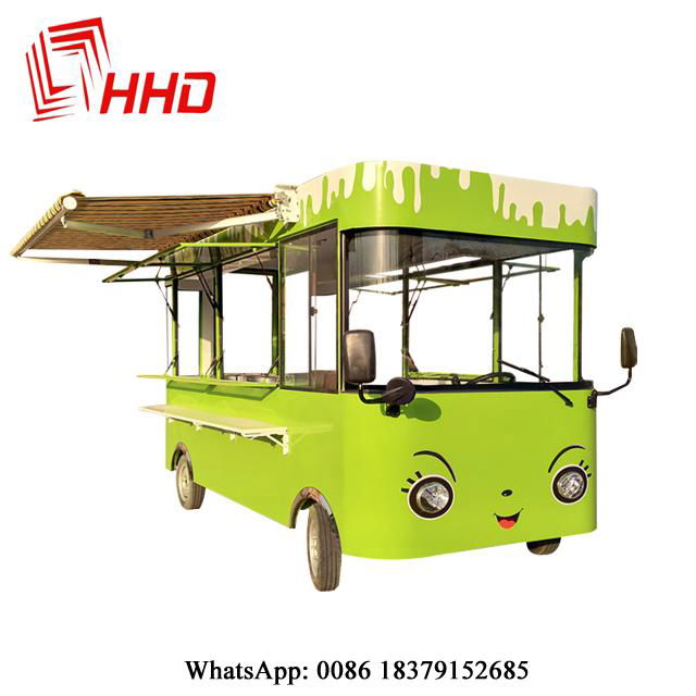 HOT SALES BEST QUALITY food truck aluminum food truck multifunctional food truck 5