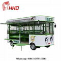 Multifunctional fast food truck for sale/street legal electric car