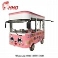  2018new design! solar energy electric mobile food truck 2