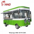  2018new design! solar energy electric mobile food truck 3
