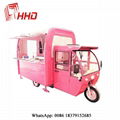 China Supplier cheap food trailer food cart/mobile food truck trailer 3