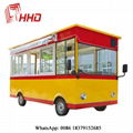 Fast food truck / Bike mobile food cart / Coffee vending bike 2