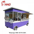 Fast food truck / Bike mobile food cart / Coffee vending bike 3