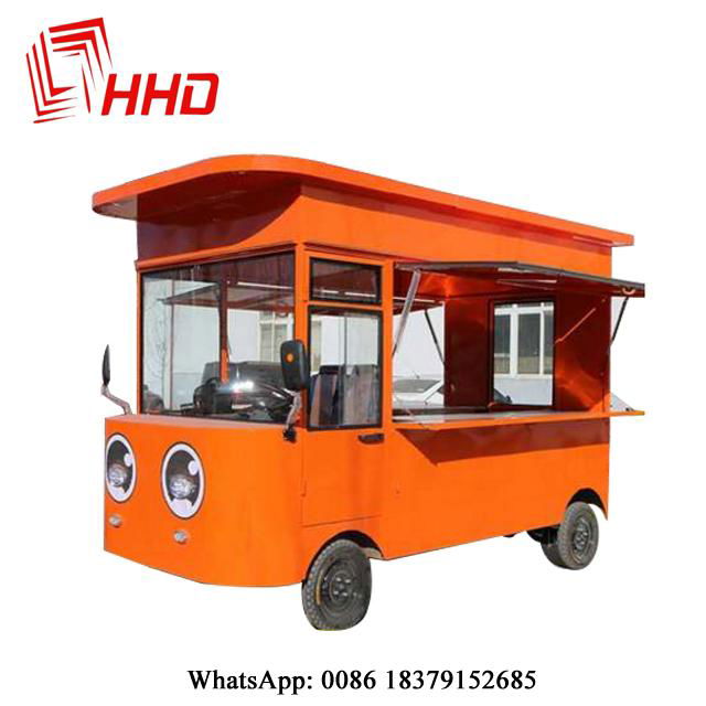 Mobile Electric Tricycle Food Car /Food Truck For Sale