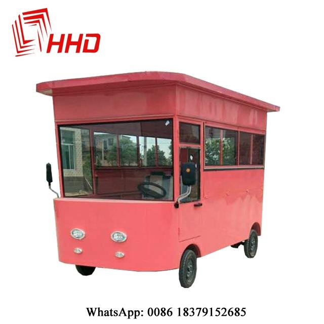 Mobile Electric Tricycle Food Car /Food Truck For Sale 3