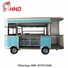 Latest products mobile food cart trailer for sale food cart