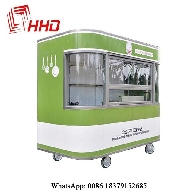 Latest products mobile food cart trailer for sale food cart 2