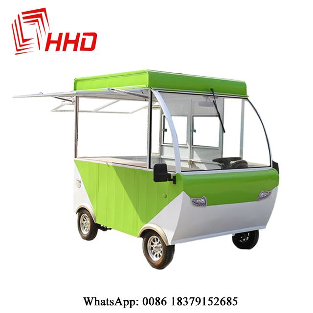 electric mobile heated food carts food trucks with ovens FC01B