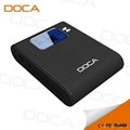 Newest DOCA D565 7800mAh dual USB portable power bank 2