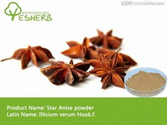 100% natural star anise powder