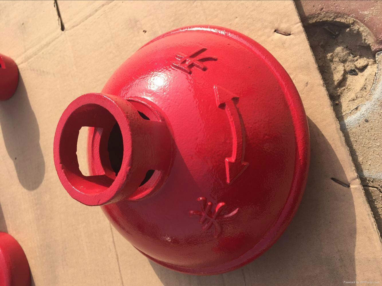 SS100/65 KWS65  Iron casting outdoor fire hydrant DN65 DN80  4