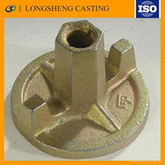 ISO9001-2008 Quality control M12-M28 casting iron Tie - Rod Nut