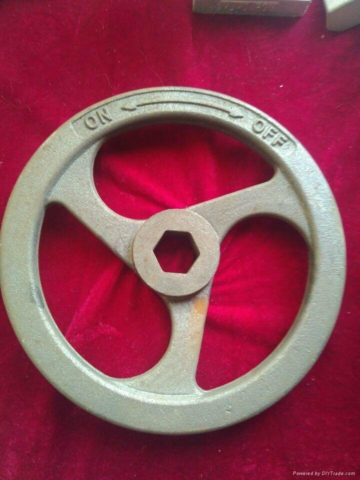 Customized Ductile iron casting handwheel for valves  3