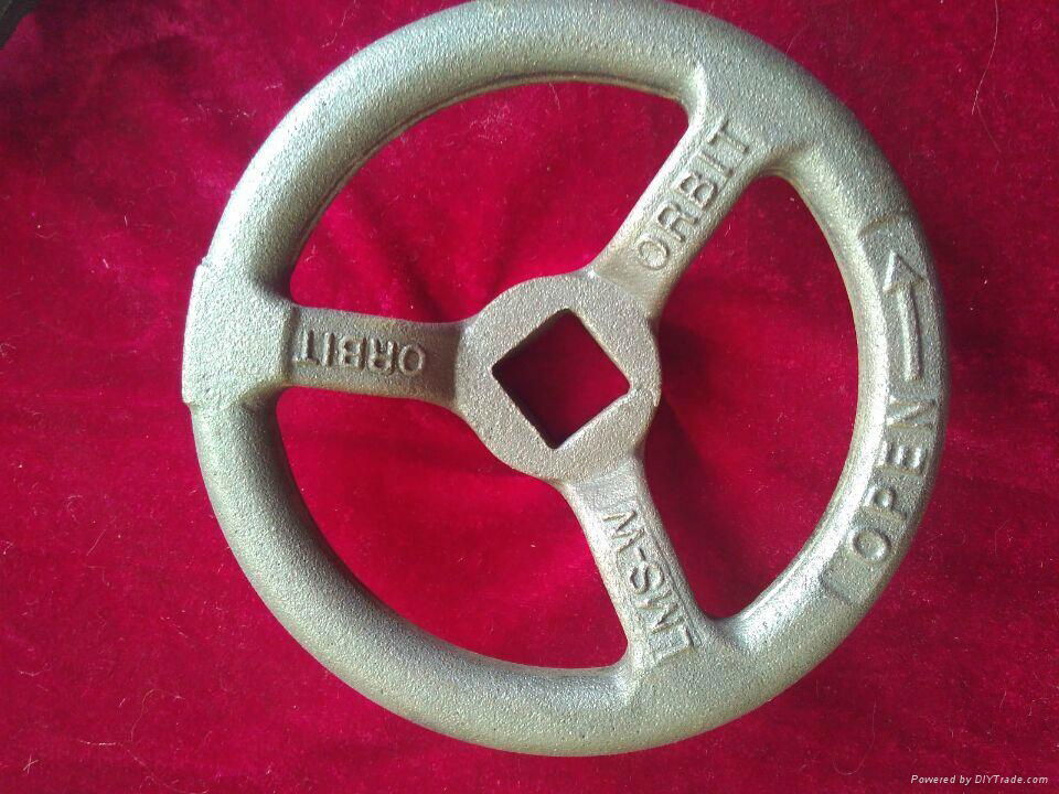 Customized Ductile iron casting handwheel for valves 