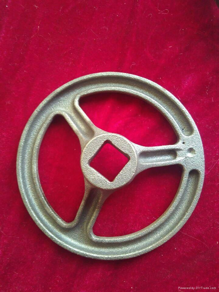 Customized Ductile iron casting handwheel for valves  5