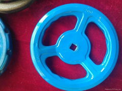 customized metal sheet stamped handwheel  for valves fast delivery 