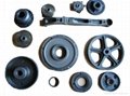 Customized  iron or aluminum casting V Belt pulley wheel 1V-8V DN100-DN800 5