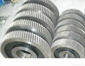 Customized  iron or aluminum casting V Belt pulley wheel 1V-8V DN100-DN800 3