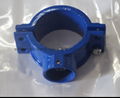 Customzied iron casting saddles clamps  pipe fitting  1