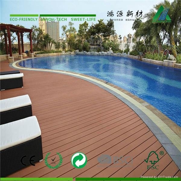 Pool&SPA Surrounds Waterproof wpc flooring 2