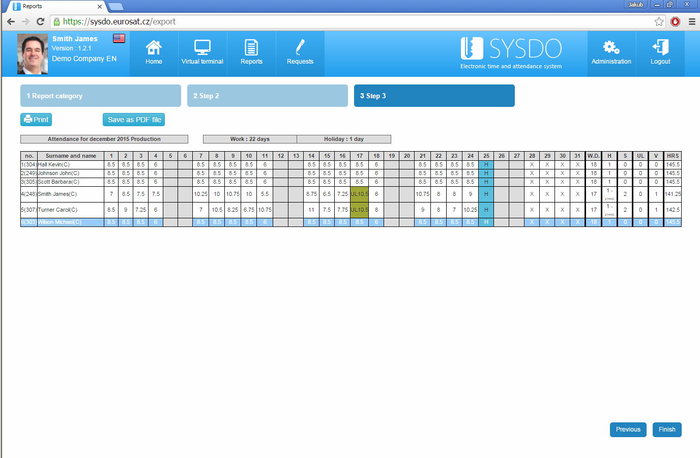SYSDO Web-based newest easy to use time attendance system 4