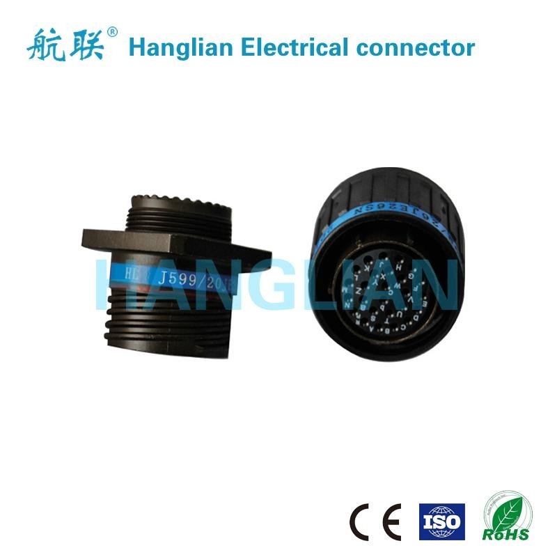 MIL-DTL-38999-III Electric mulit-pin socket male Connector