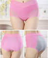 Breathable seamless underwear Physiological pants leak-proof women panties high  2
