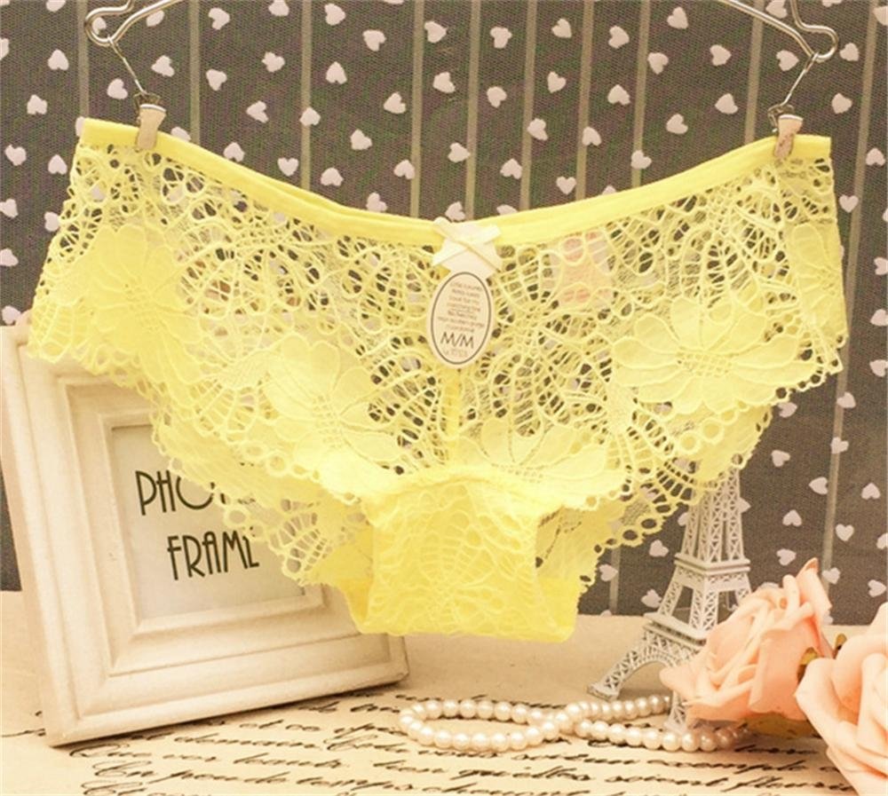 Full Lace Transparent Panties Sexy Lace Woman Panties Full Lace Thongs Underwear 5