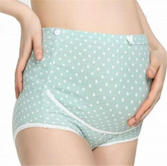 100% Cotton High Waist Antibiotic Maternity Underwear Panties Maternity Panties 