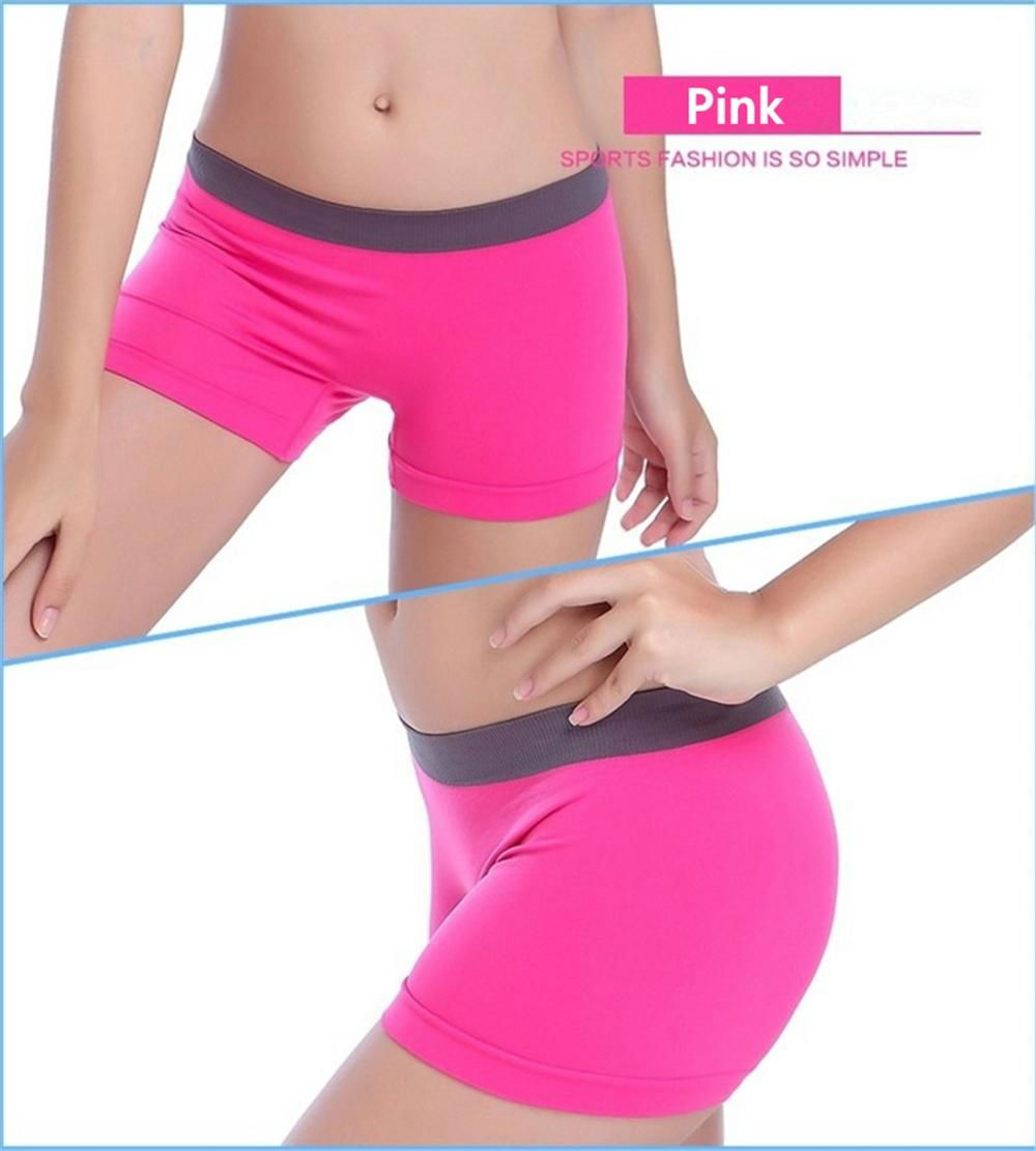 Woman Fitness Sports Training Shorts Dry Female Stretch Running Short Pants Sexy 2